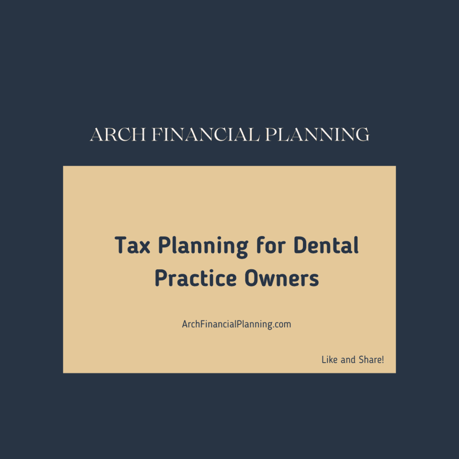 Tax Planning for Dental Practice Owners