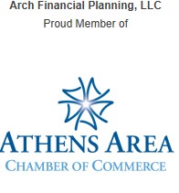 Arch Financial Planning is a member of the Athens Area Chamber of Commerce